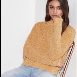 Mustard Mock Neck Sweater 💛✨